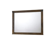 Curtis Rustic Wood Dresser Mirror
