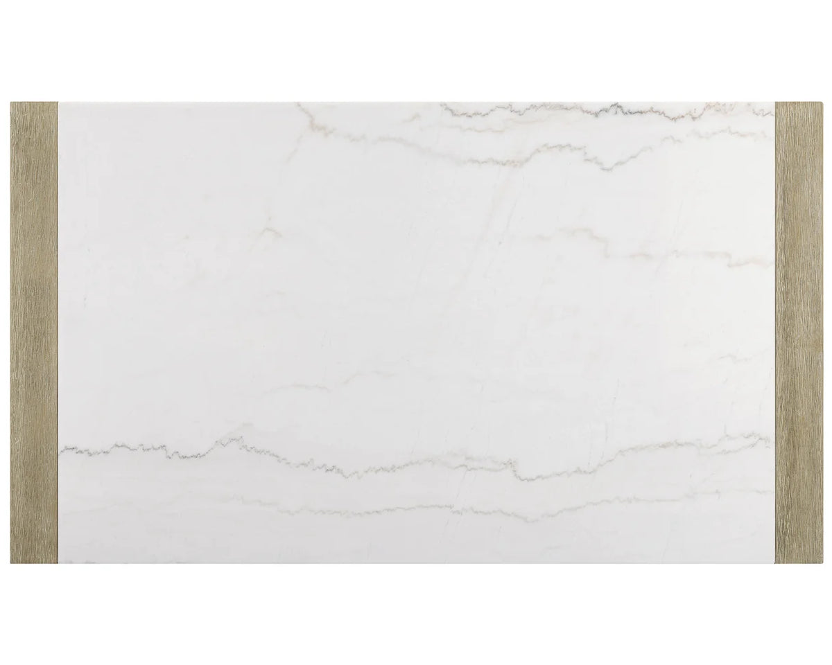 Hazel Genuine Marble Top Dining Table