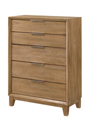 Florian Wood Tone Tall Storage Chest
