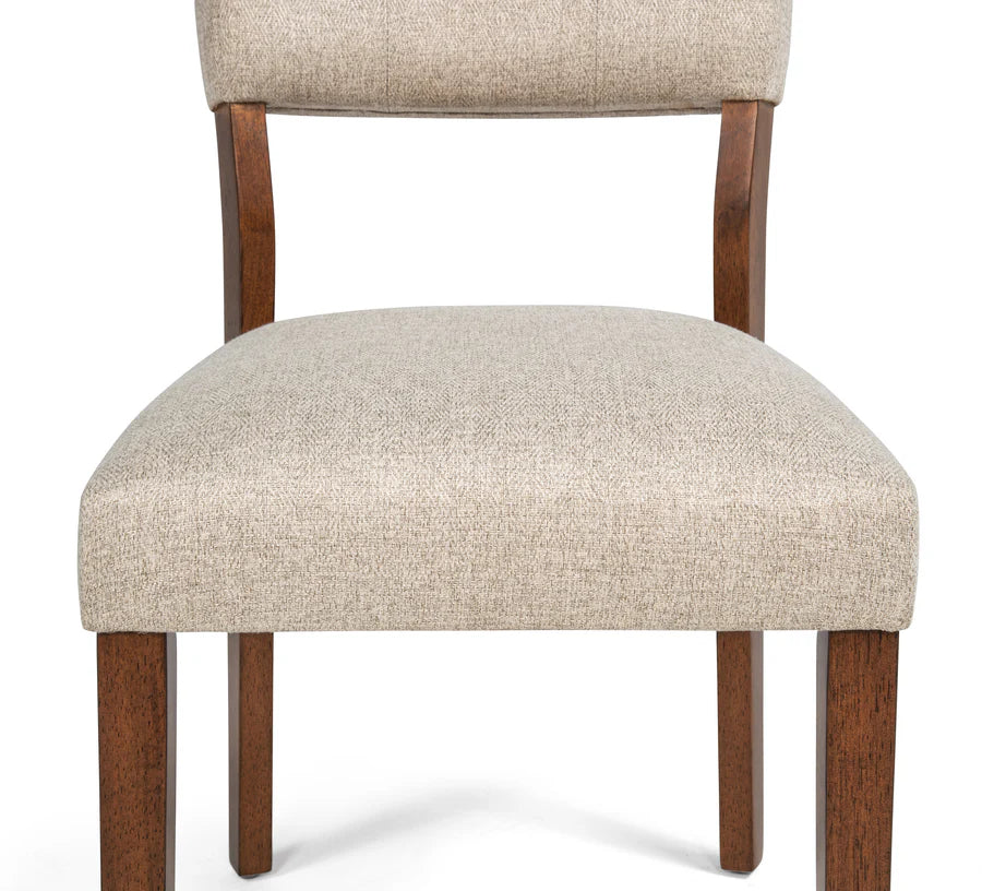 Gregory Dining Set with Upholstered Chairs & Bench | Modern Transitional Dining Collection