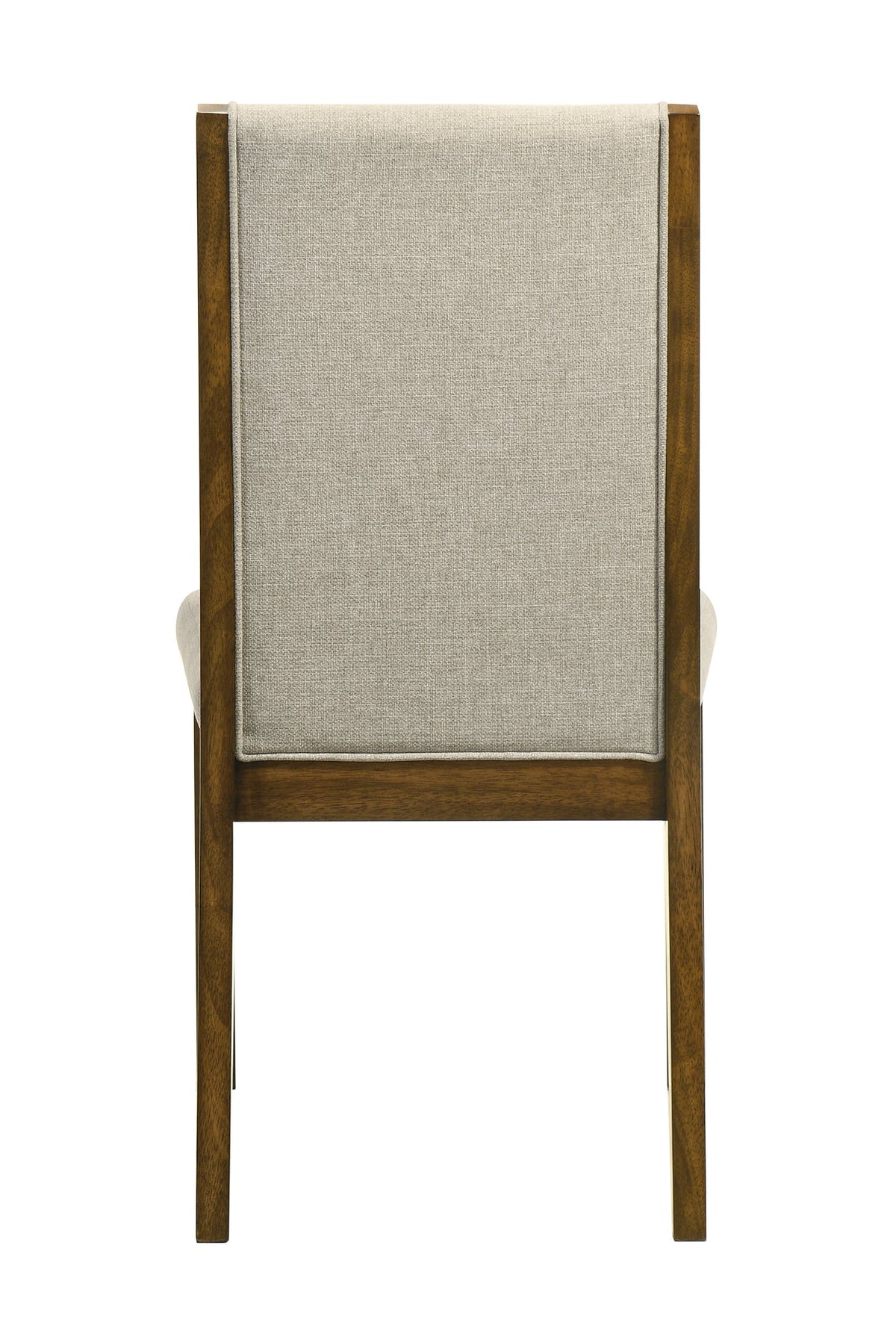 Hollister Warm Brown Dining Table Set with Upholstered Chairs & Bench
