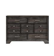 Jaymes Dresser - Weathered Grey Finish with Metal Hardware