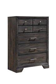 Jaymes Weathered Grey-Brown Chest of Drawers