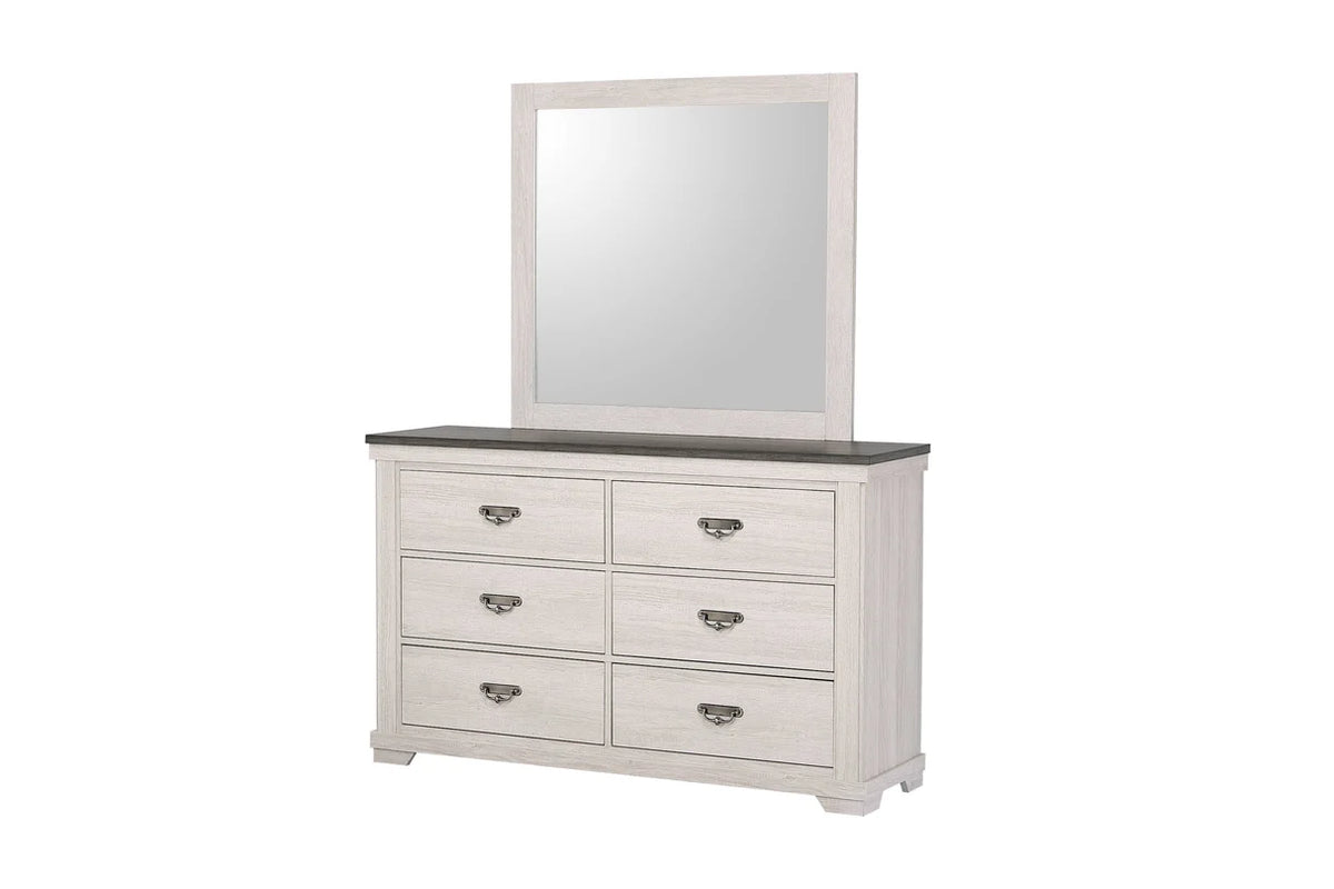 Leighton Two-Tone Dresser Mirror