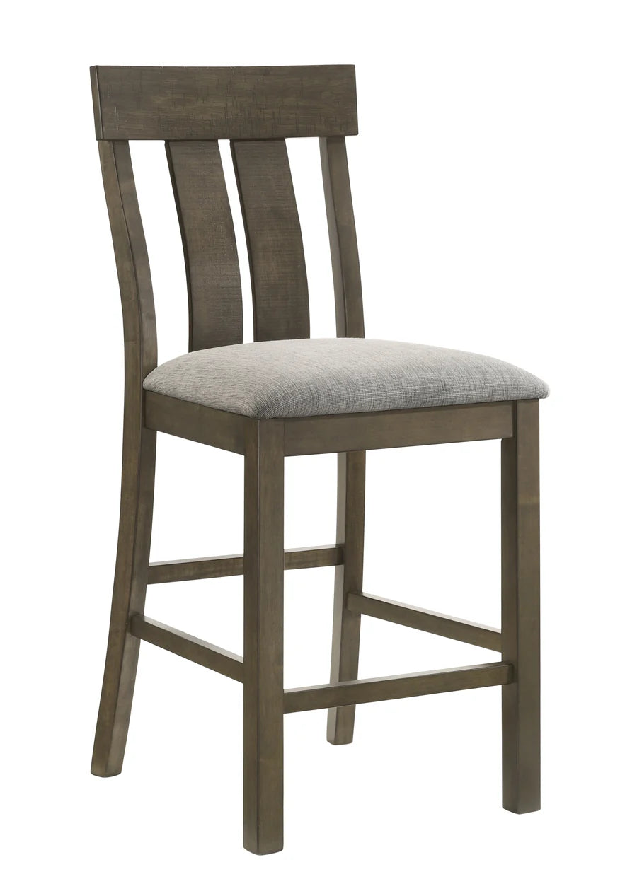 Lloyd Counter Height Dining Set with Trestle Base, Chairs & Bench | Rustic Farmhouse Dining Collection