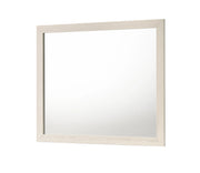 Lorraine White Wood Dresser Mirror