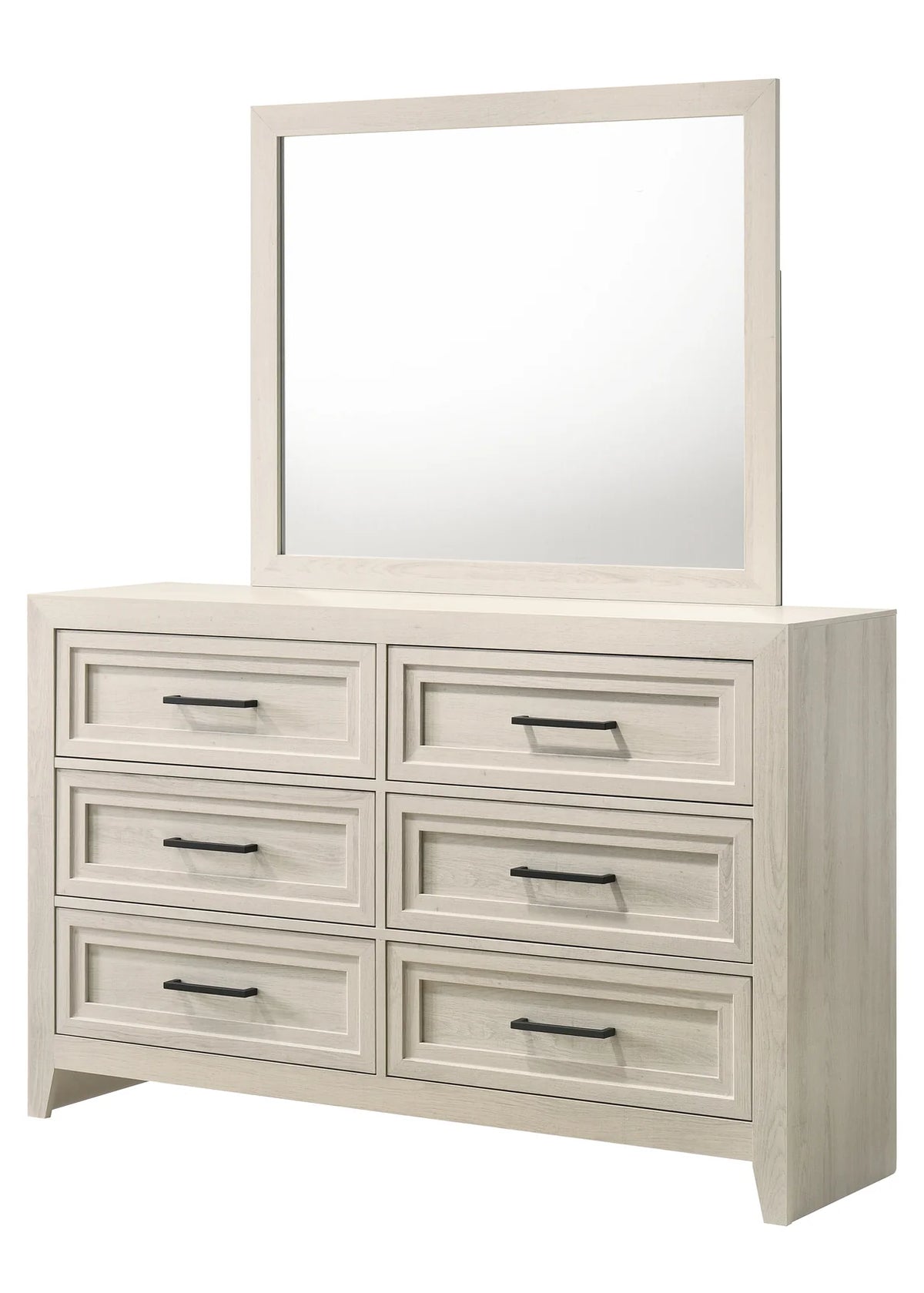 Lorraine Whitewashed Panel Bedroom Set