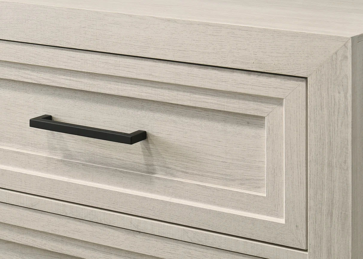 Lorraine Whitewashed Panel Bedroom Set