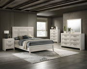 Lorraine Whitewashed Panel Bedroom Set