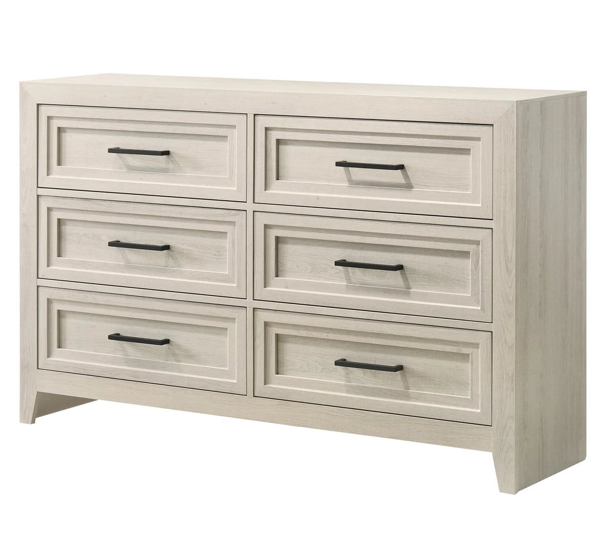 Lorraine Whitewashed Panel Bedroom Set