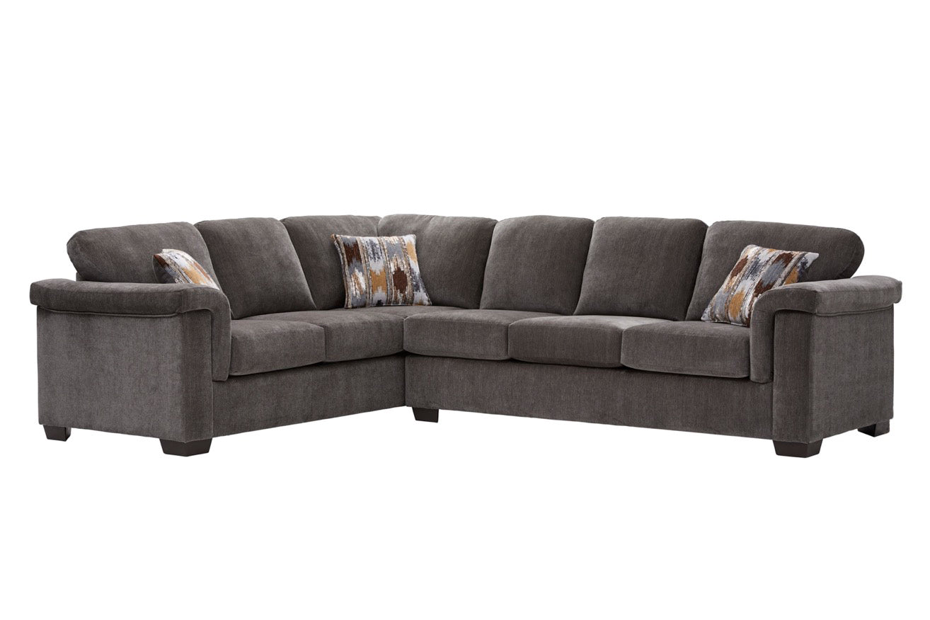 Macho Sectional – Contemporary 2-Piece Sectional Sofa