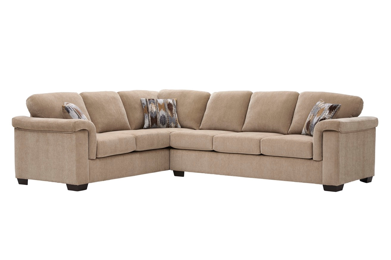 Macho Sectional – Contemporary 2-Piece Sectional Sofa