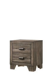 Millie Grey Wood Grain Nightstand