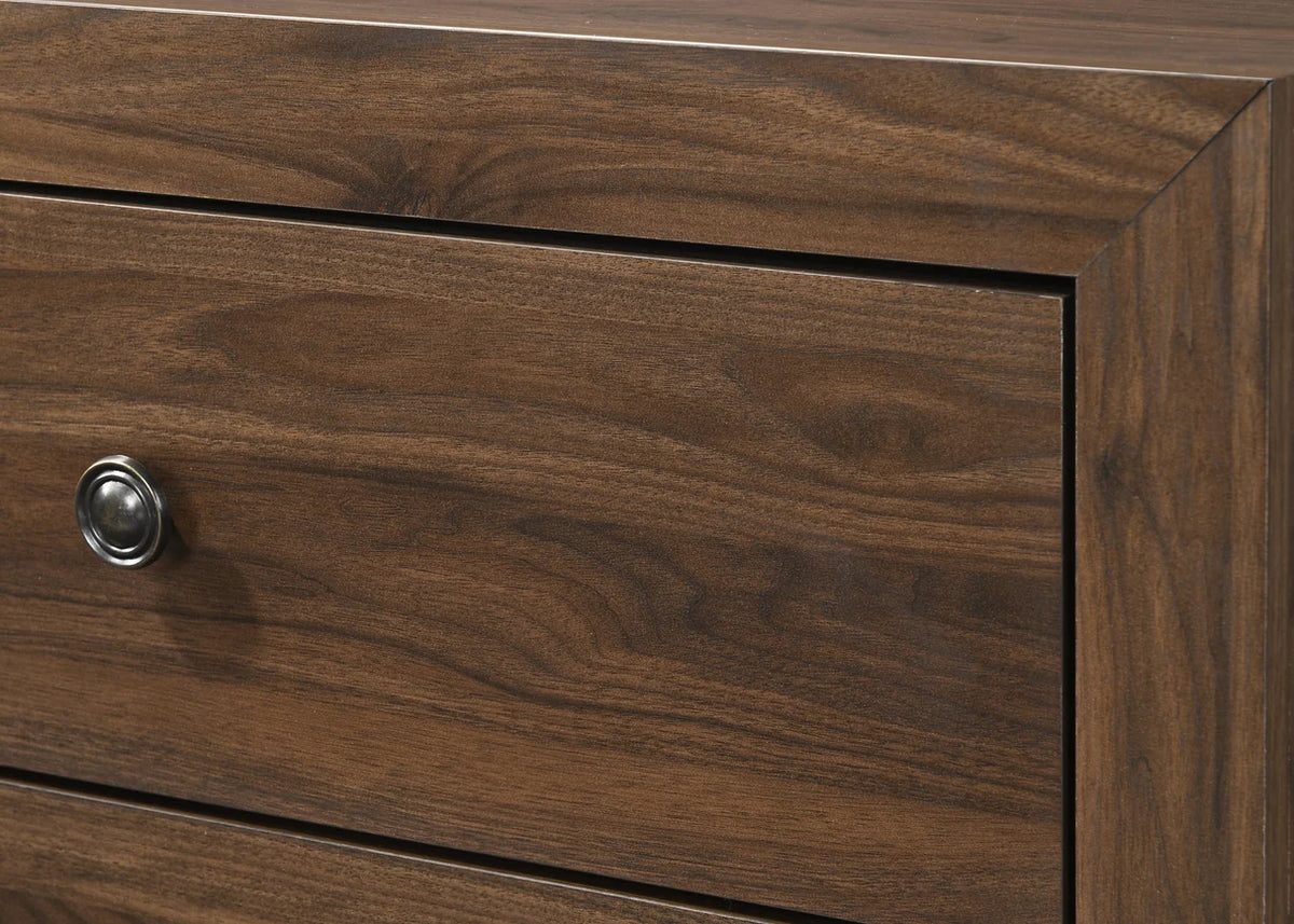 Millie Brown Cherry Wood Nightstand