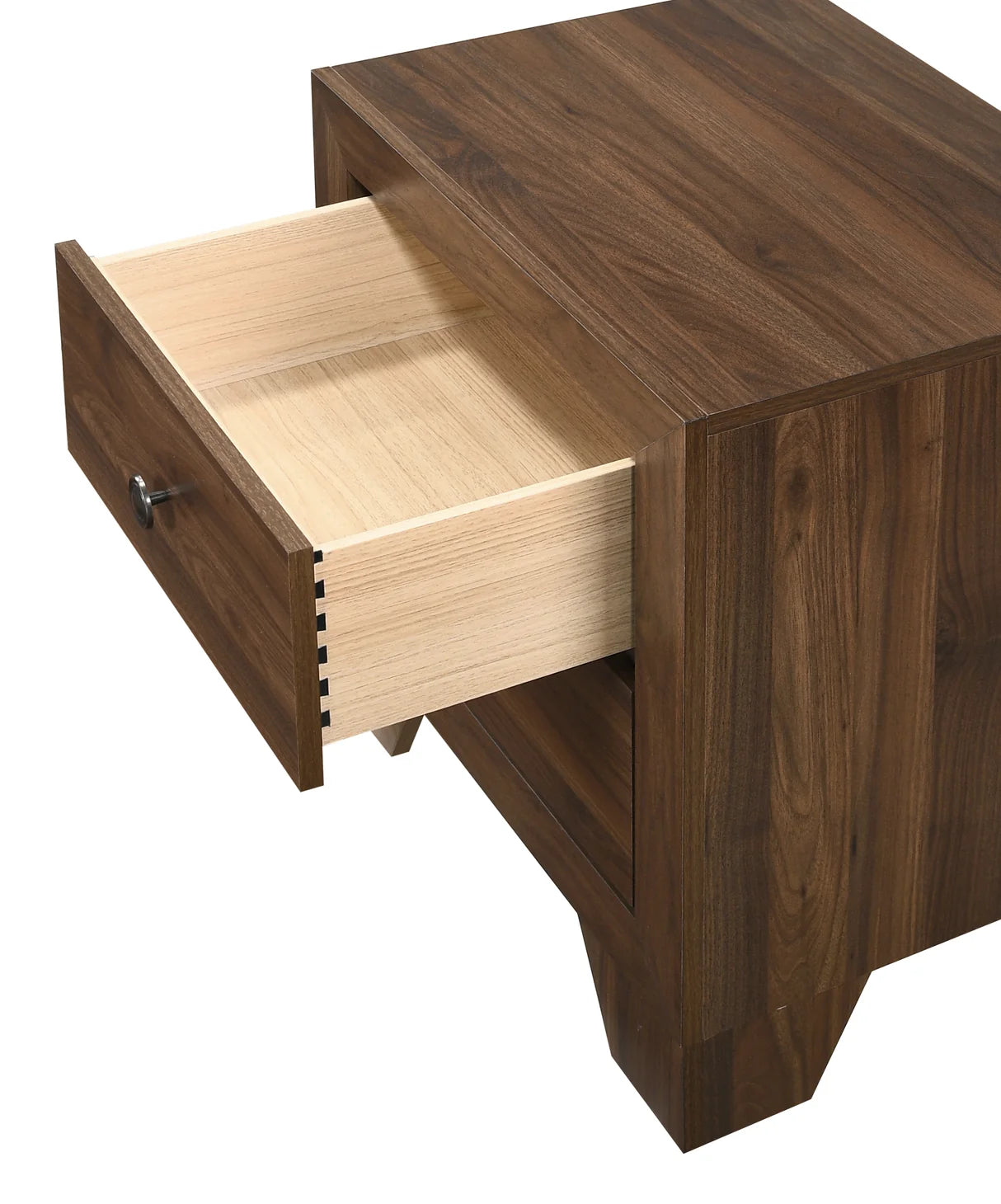 Millie Brown Cherry Wood Nightstand