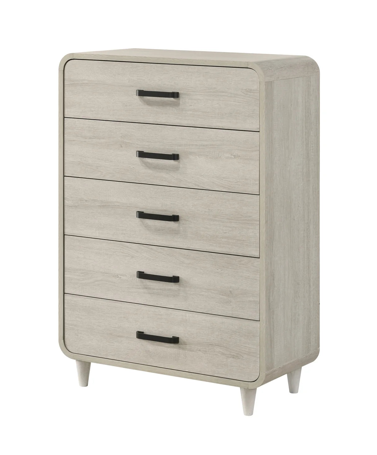 Nyomi Upholstered Bedroom Set with Channel-Tufted Headboard