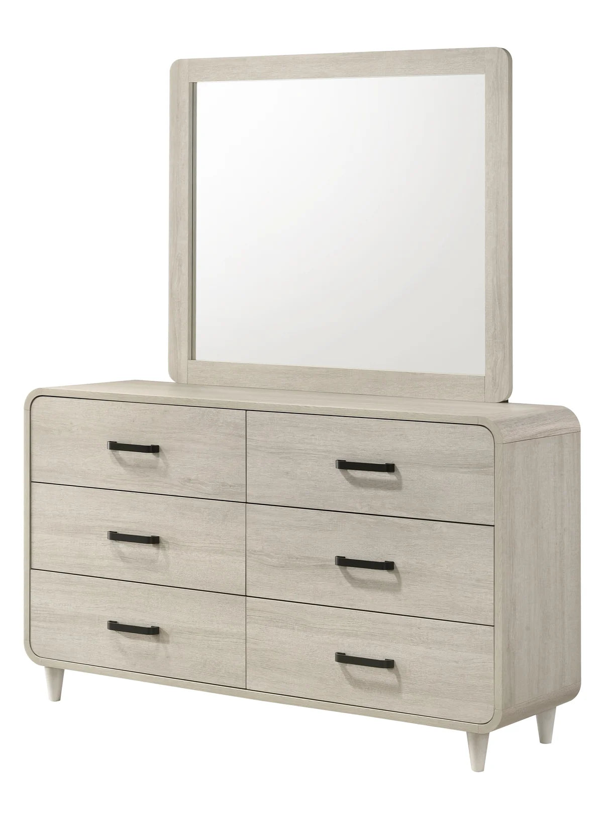 Nyomi Upholstered Bedroom Set with Channel-Tufted Headboard