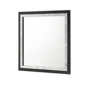 Rangley Black Square Dresser Mirror