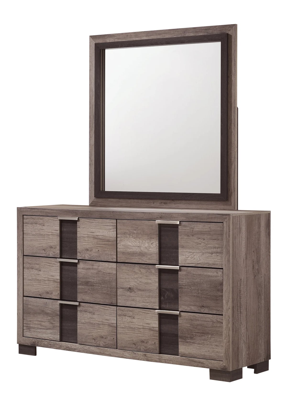 Rangley Weathered Gray Bedroom Set