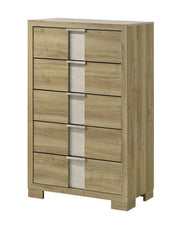 Rangley Driftwood 5-Drawer Chest