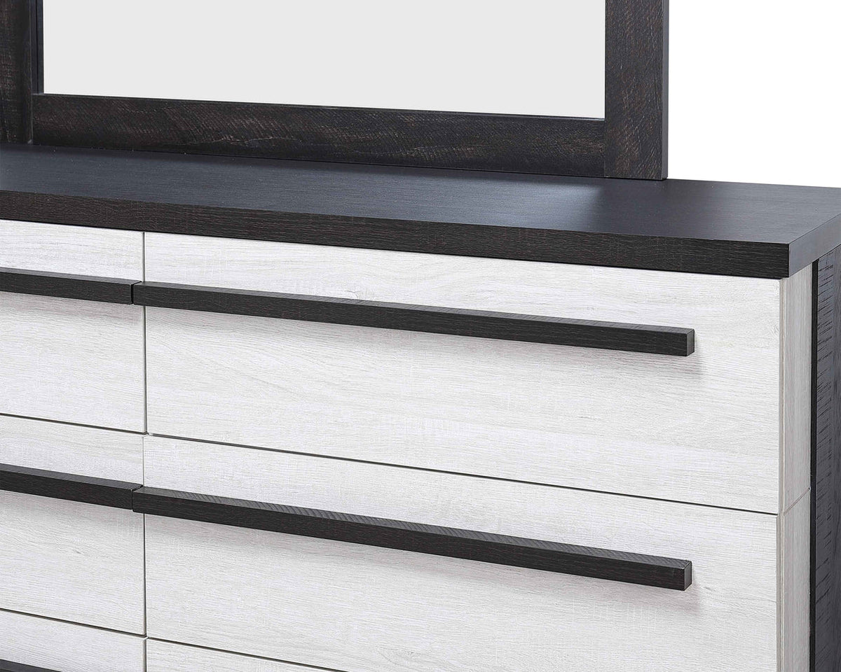 Remington Two-Tone Panel Bedroom Set