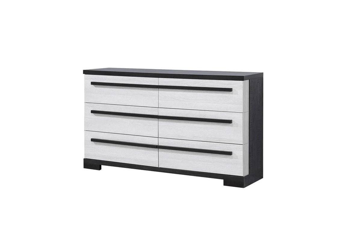 Remington Two-Tone Panel Bedroom Set