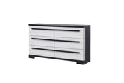 Remington Chalk & Ebony Six-Drawer Dresser