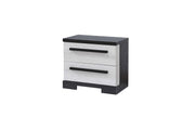 Remington Two-Tone Nightstand in Chalk & Ebony