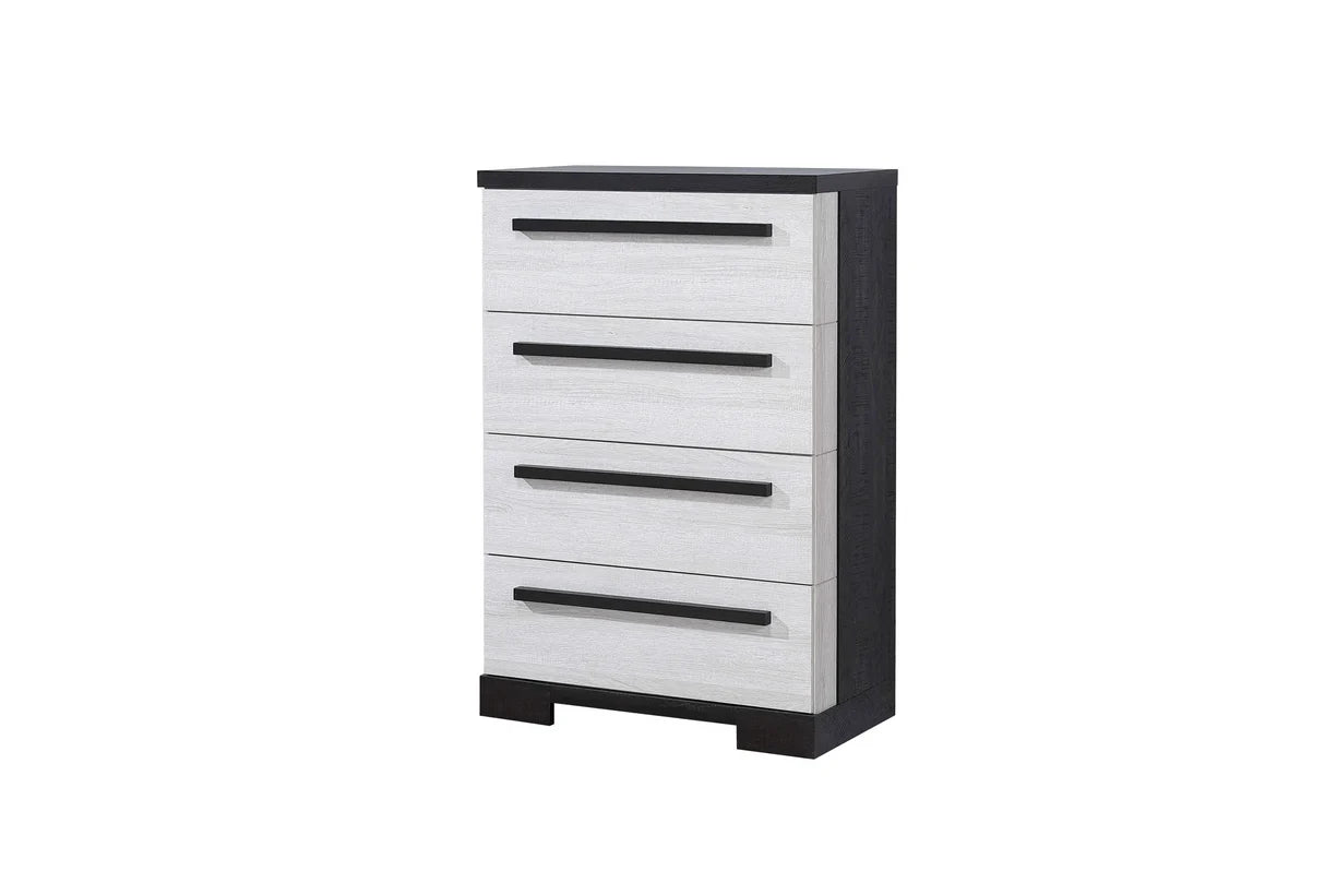 Remington Two-Tone Panel Bedroom Set
