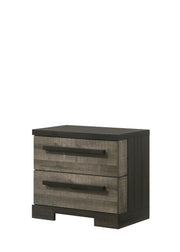 Remington Two-Tone Gray & Ebony Nightstand
