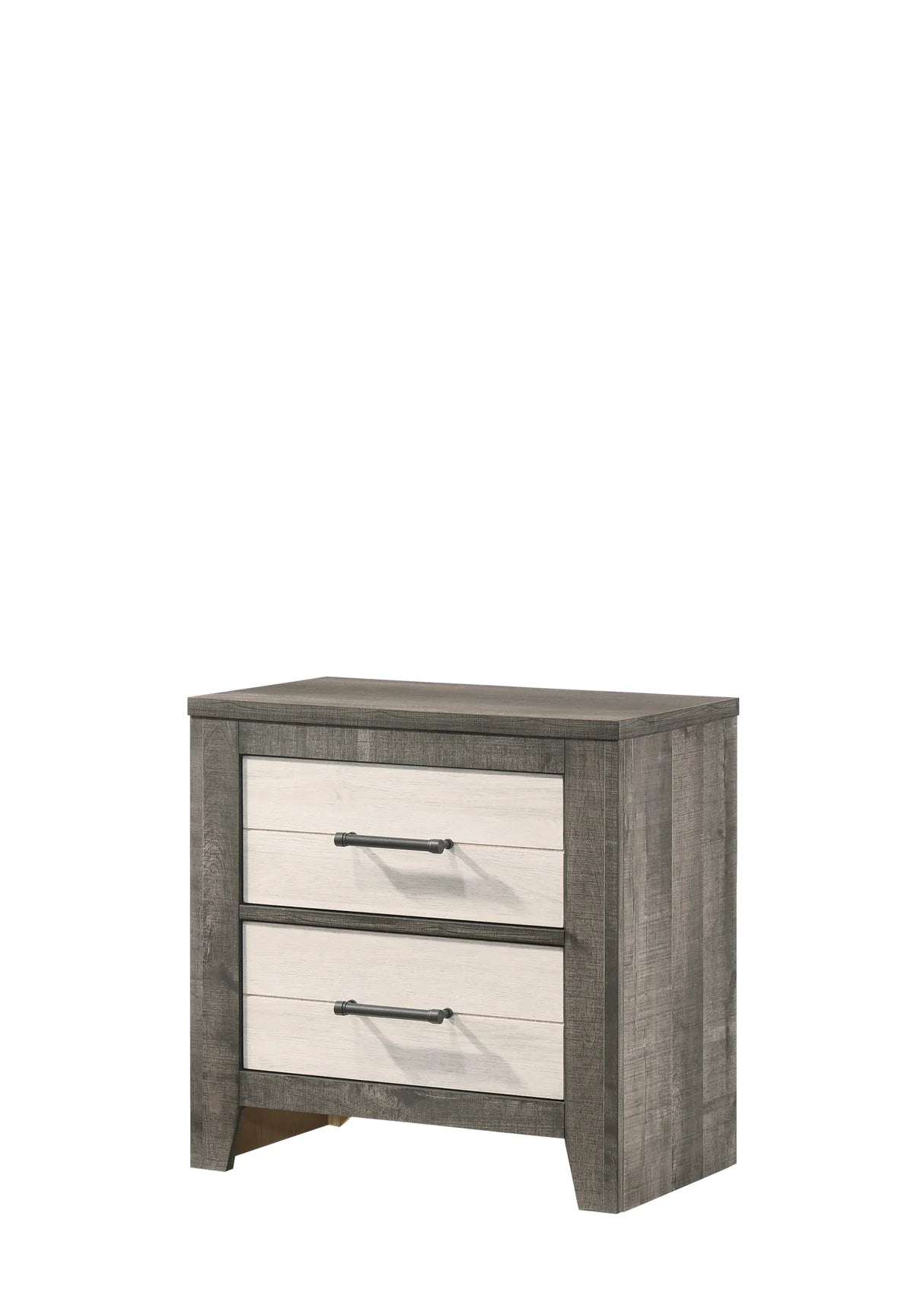 Rhett Two-Tone Nightstand with Drawer Storage