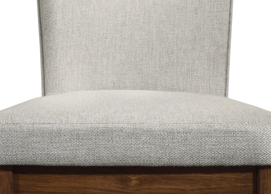 Salerno Dining Set with Upholstered Chairs & Bench | Modern Mid-Century Dining Collection