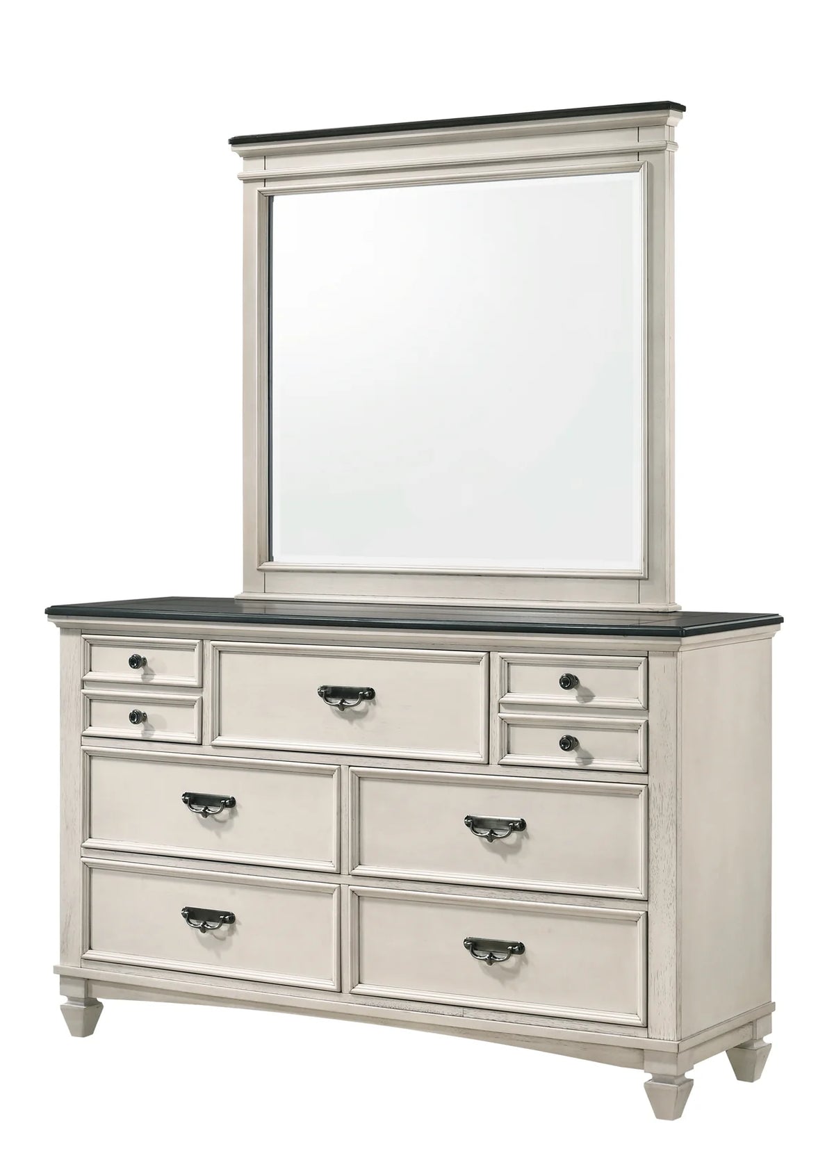 Sawyer Two-Tone Dresser Mirror
