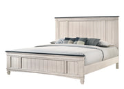 Sawyer Two-Tone Panel Bed
