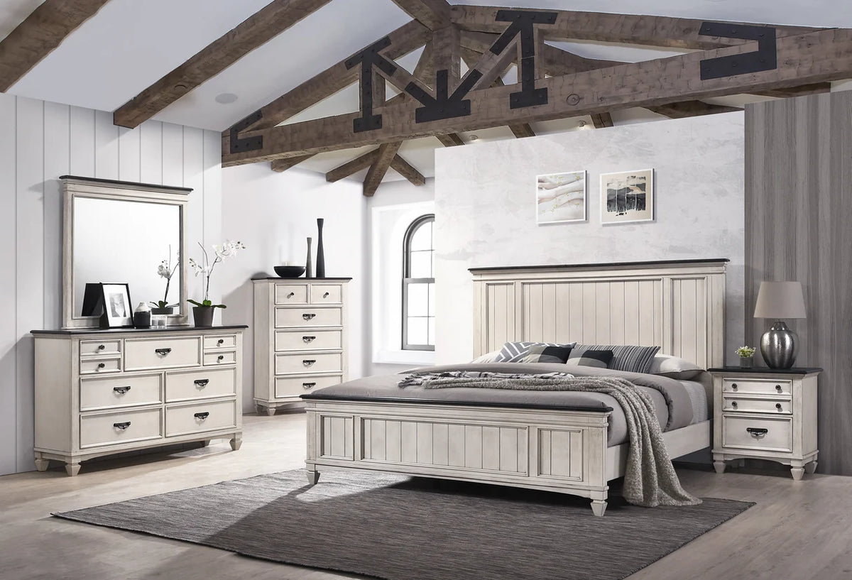 Sawyer Two-Tone Dresser Mirror