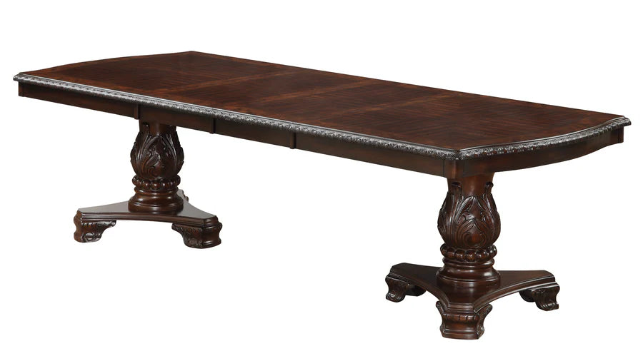 Kiera Formal Brown Dining Set