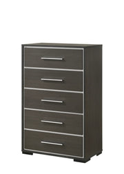 Sharpe Gray 5-Drawer Chest