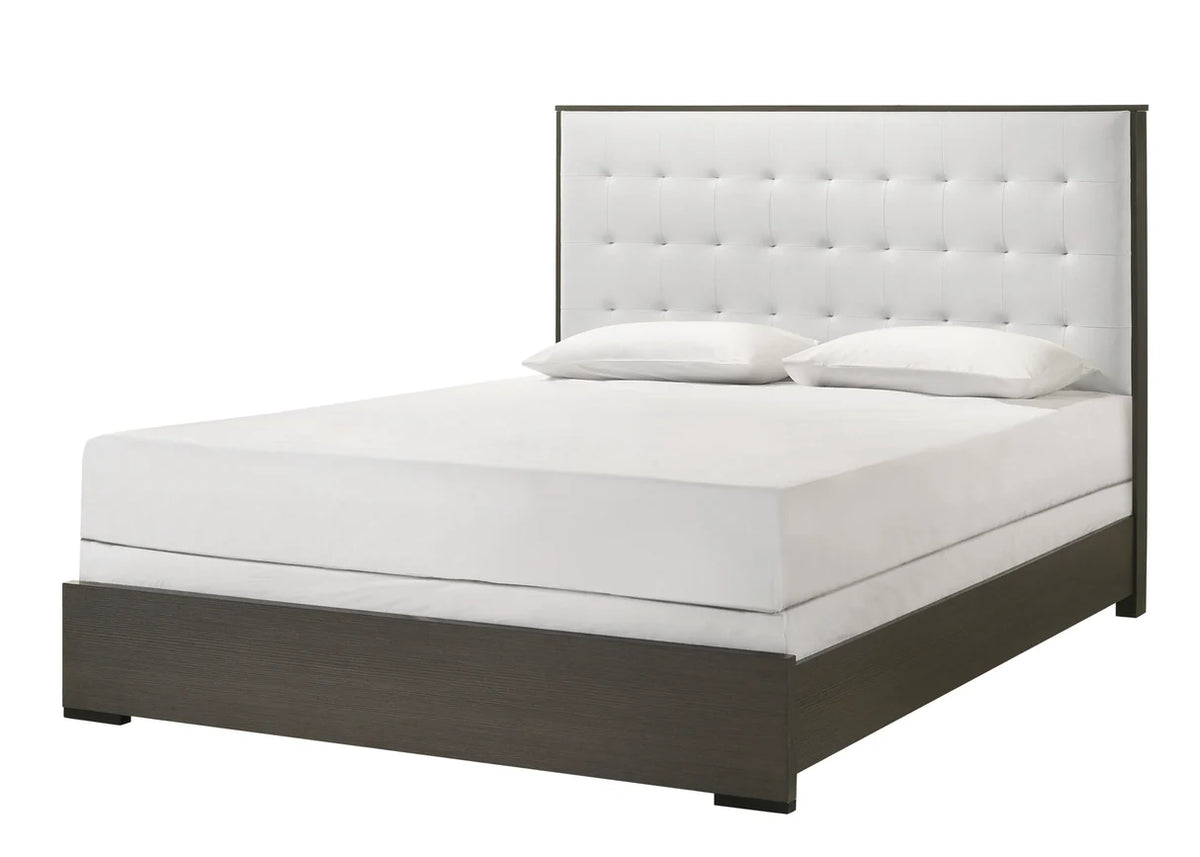 Sharpe Tufted Bedroom Set with Metallic-Trim Accents