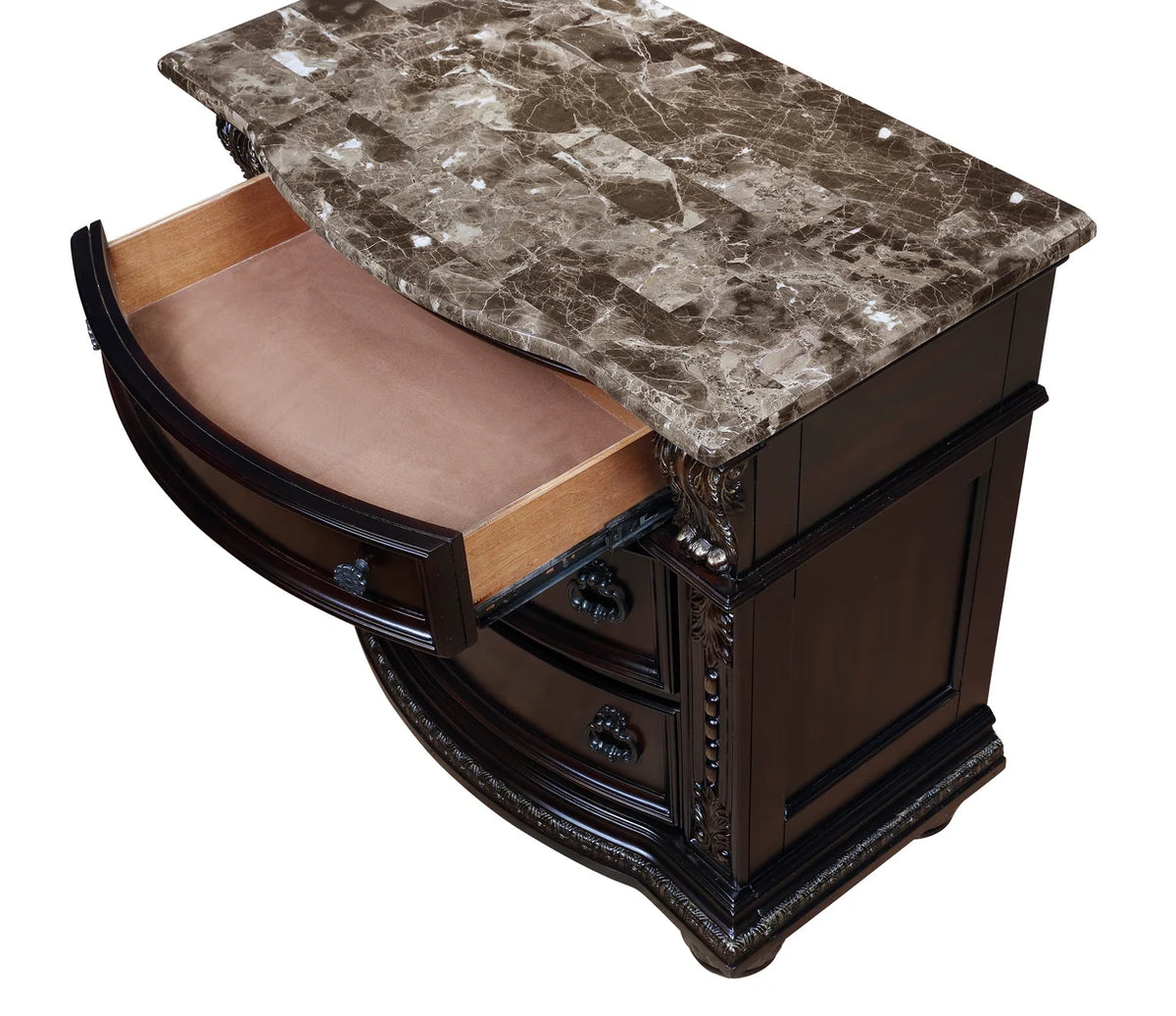 Stanley Traditional Cherry Sleigh Bedroom Set