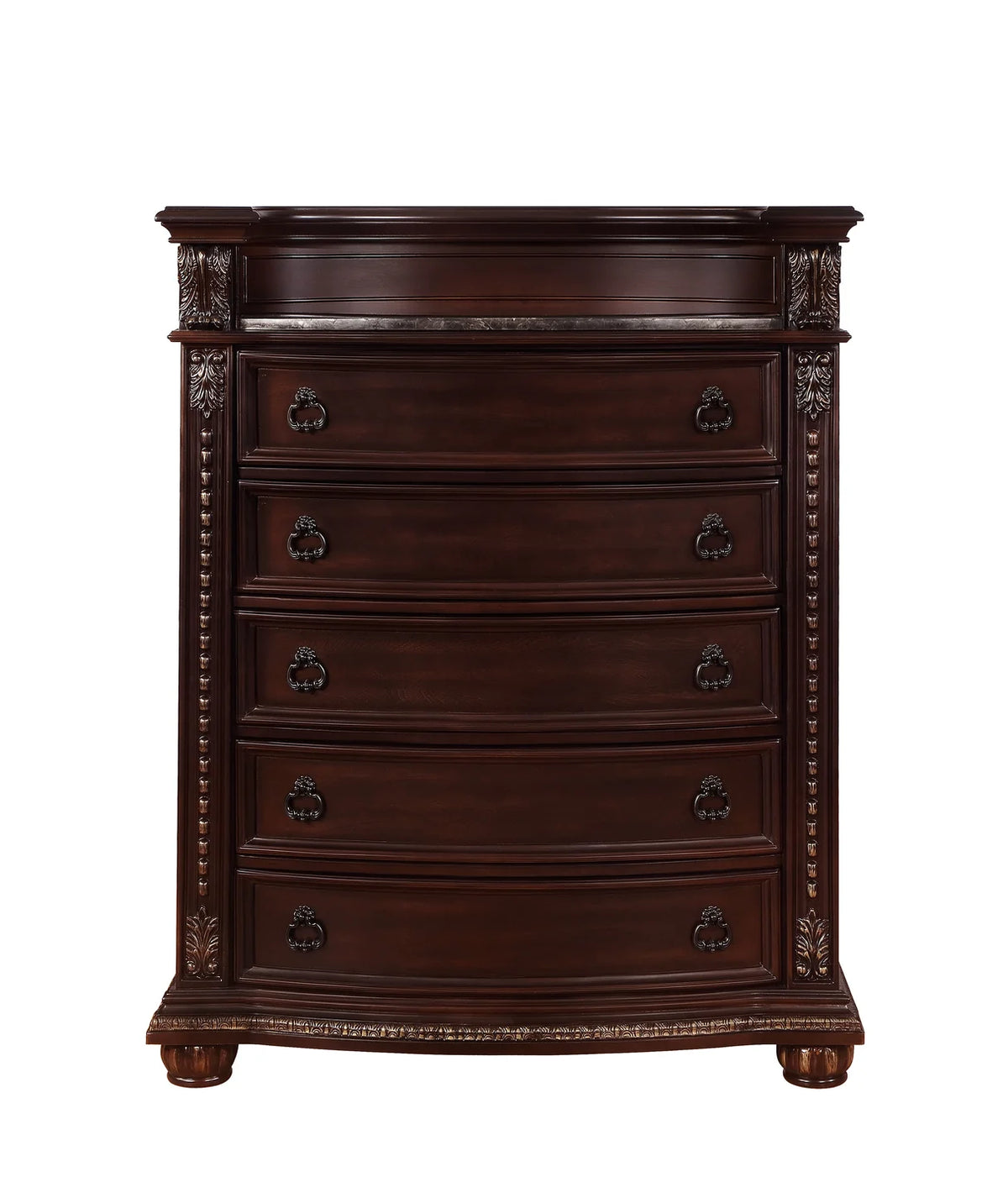 Stanley Traditional Cherry Sleigh Bedroom Set