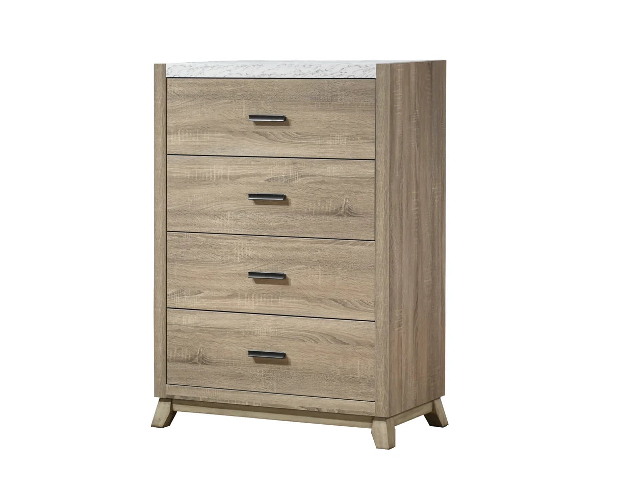 Tilston Light Wood Bedroom Set