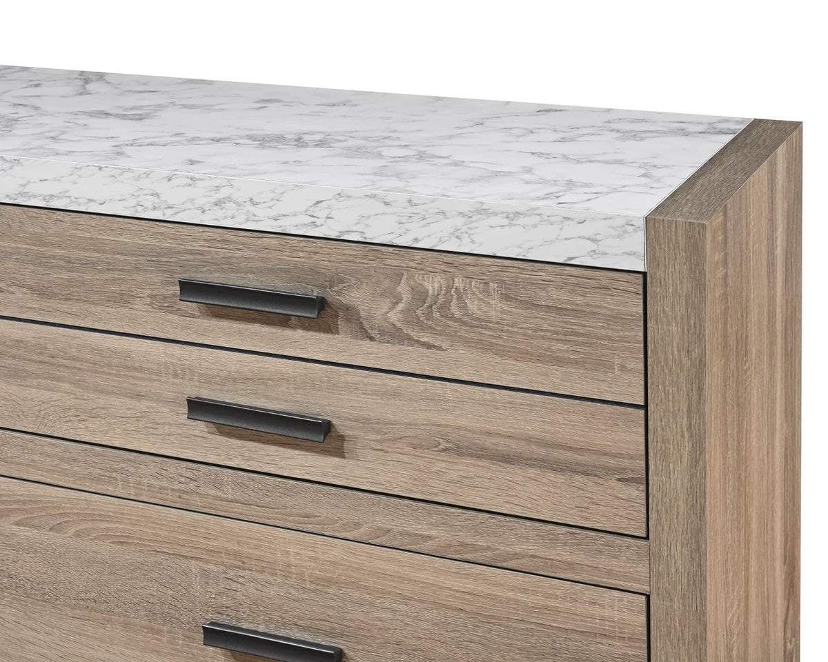 Tilston Light Wood Bedroom Set