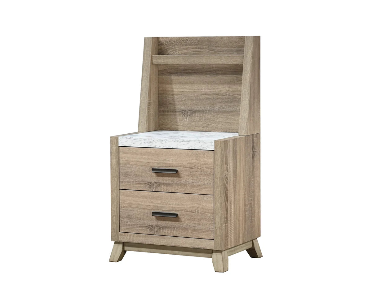 Tilston Light Wood Bedroom Set