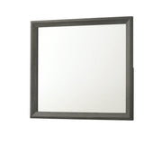 Valor Grey Chevron-Style Dresser Mirror
