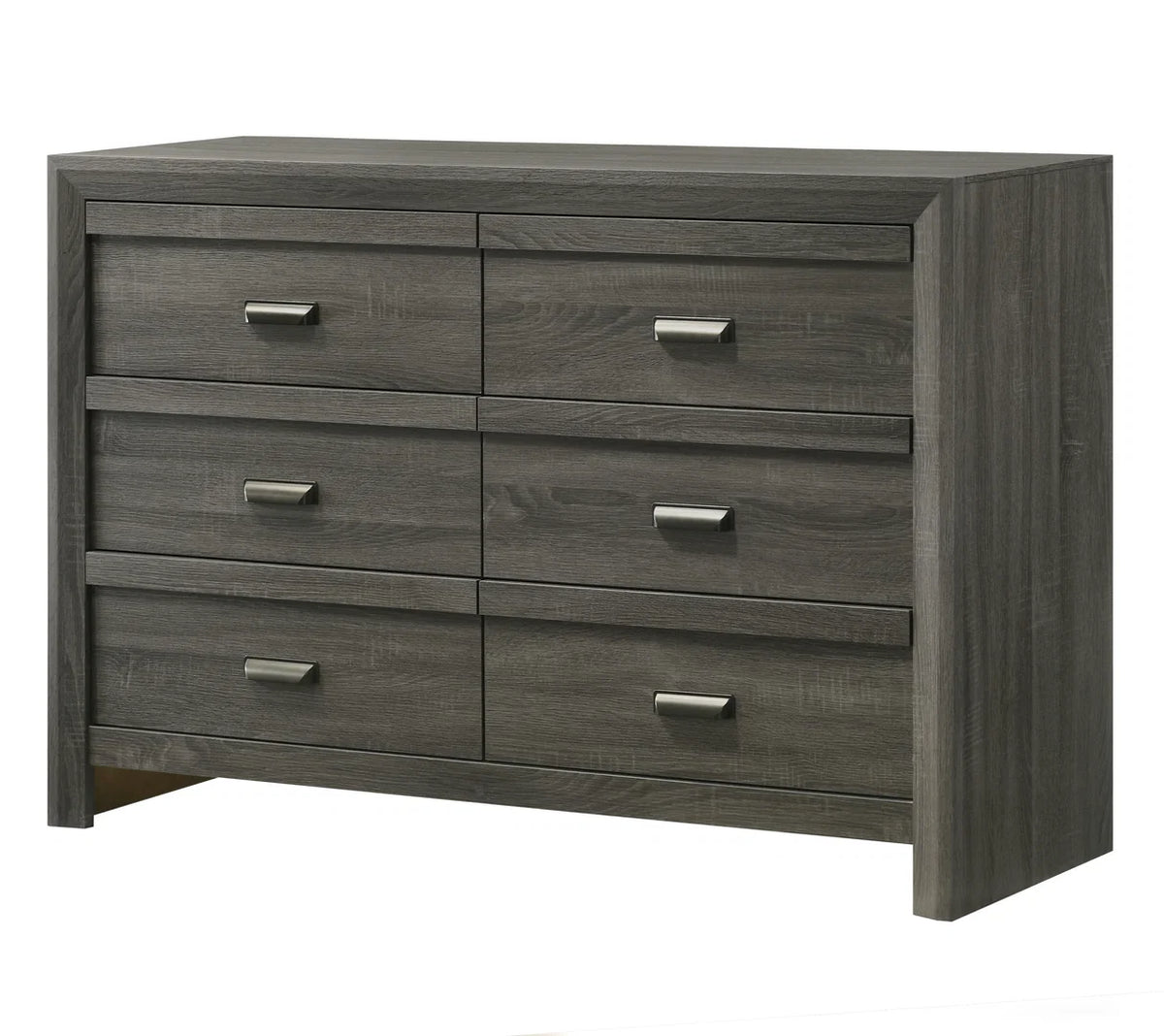 Valor Grey Chevron Panel Bedroom Set