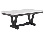 Varley Genuine Marble Top Dining Table