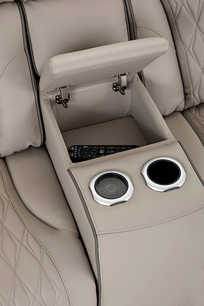 Shire Leather Power Reclining Sofa Set | Heated Seats & Zero Gravity