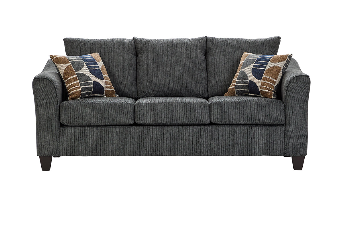 Becker Sofa & Loveseat Set – Modern Fabric Living Room Collection