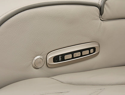 Shire Leather Power Reclining Sofa Set | Heated Seats & Zero Gravity