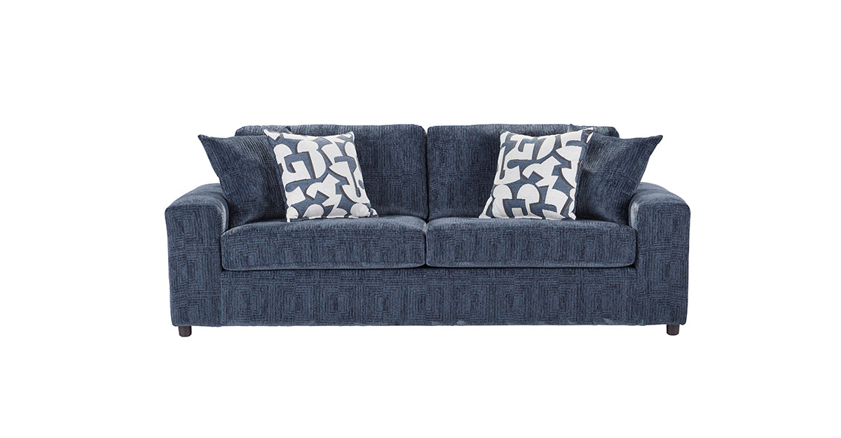 Jack Sofa & Loveseat Set – Modern Textured Fabric Living Room Collection